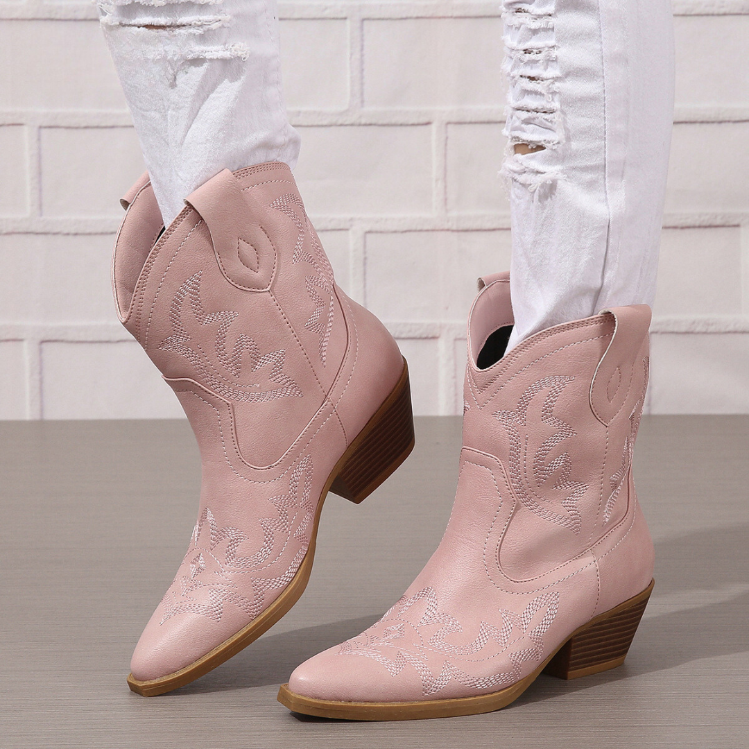 Cowgirl Stiefel | Western Kurzstiefel für Frauen