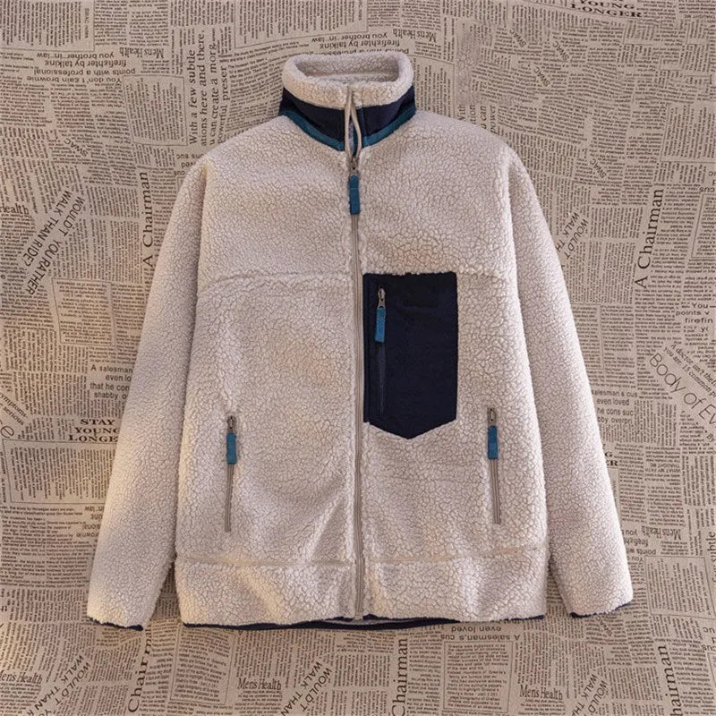 Babor Fleece Pullover | Bequemer Fleece-Pullover mit Reißverschluss für Herren