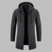 Xavier Long Hoodie | Herren-Hoodie mit langer Passform und Reißverschluss