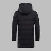 ArcticVenture Puffer | Wasserdichter langer Puffer-Wintermantel für Herren mit tiefen Taschen