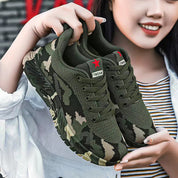 Camouflage Sneakers | Bequeme Eleganz: Trendige Damen Schuhe