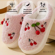 Cherry Pantoffel | Kawaii-Kirsch-Hausschuhe für Frauen