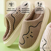 SoftSteps Hausschuhe | Plüsch-Slipper mit dicken Sohlen