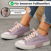 Canvas Sneakers | Sportliche Schnürschuhe für Damen